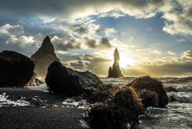 Reynisdrangar rock stacks