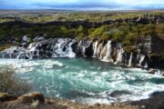 Hraunfossar waterfalls