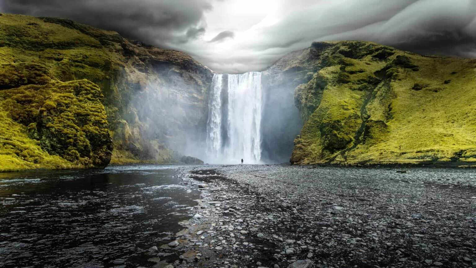 Skogafoss Waterfall